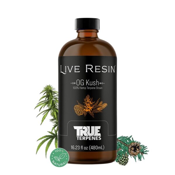 True Terpenes OG Kush Live Resin terpenes bottle